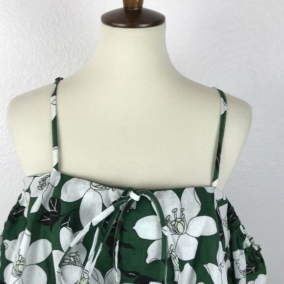 J.O.A. Top Shirt Floral Cold Shoulder - Picture 5 of 10